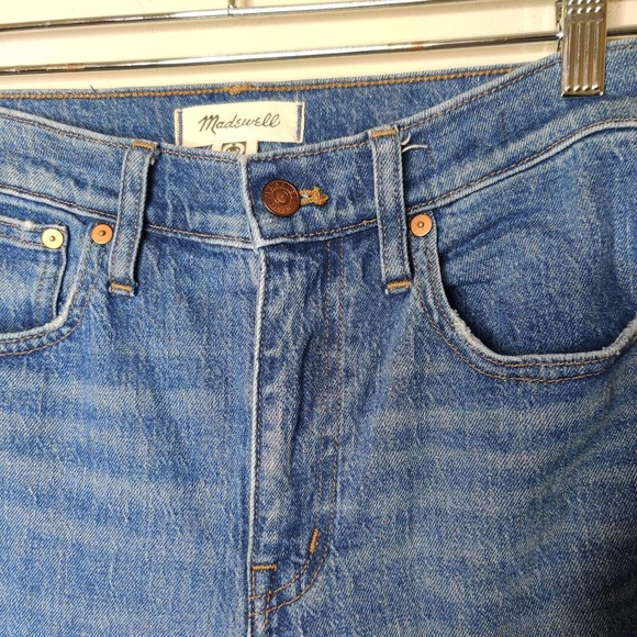 Madewell Jeans High Rise Slim Boy Jean Moorland Wash - Picture 7 of 11
